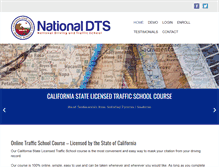 Tablet Screenshot of nationaldts.com